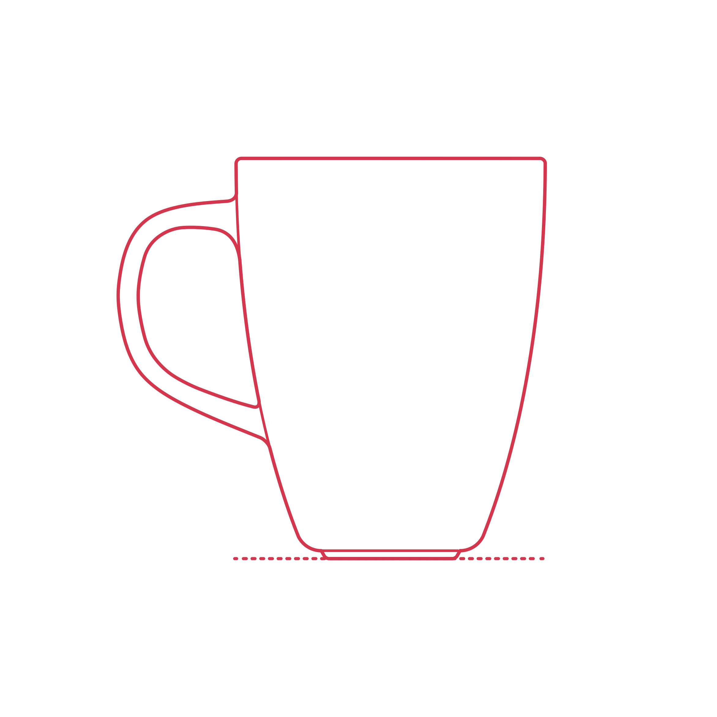 Objects Coffee Mugs Ikea Vardera Mug Simple Line Art Svg Free Vectors
